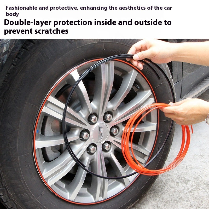Car Wheel Rim Decorative Protector Strip
