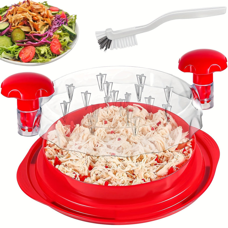 Chicken Breast Shredder with Transparent Cover