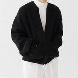 Men’s Zip Up Knitted Cardigan Sweater