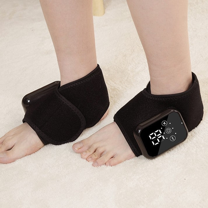 Electric Heated Ankle Massager & Warm Compress Support