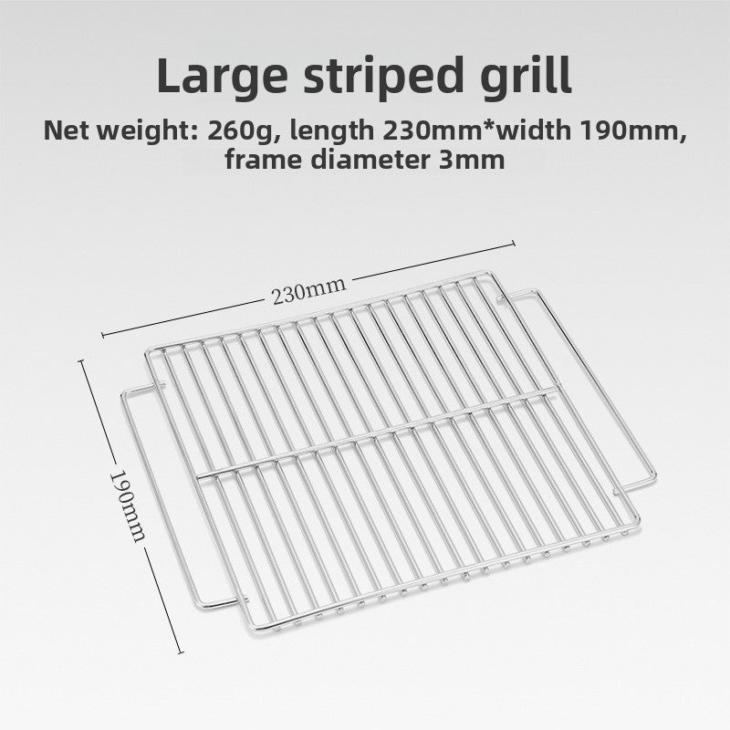 Portable Stainless Steel Folding BBQ Stove