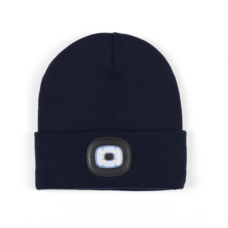 LED Light Beanie Hat for Outdoor Sports