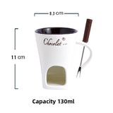 Ceramic Hot Pot Mug – Chocolate Drink Cup