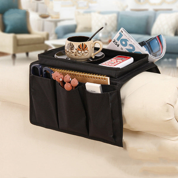 Foldable Sofa Armrest Storage Organizer