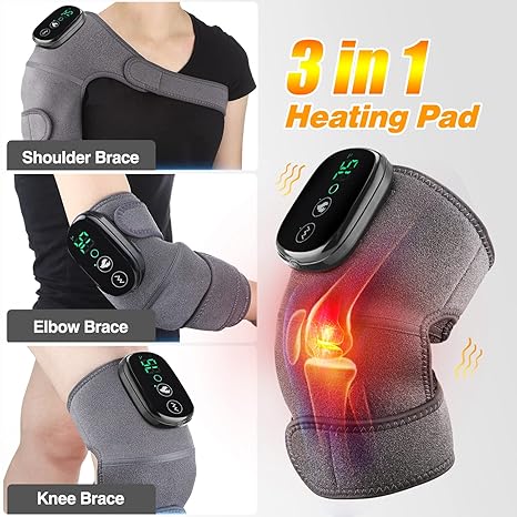 Electric Knee Warmer Deep Heat Therapy for Pain Relief