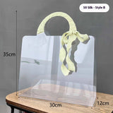Elegant Transparent Flower Bag