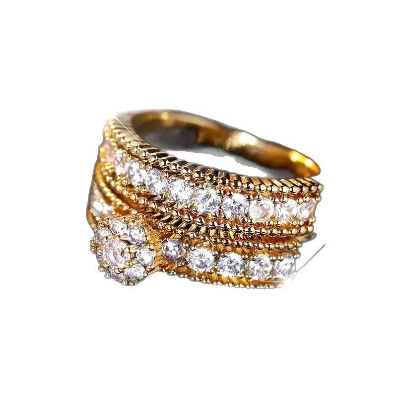 High-End Fashion Personality Ring Set for Women