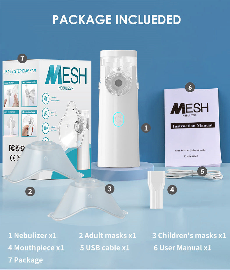 Portable Mesh Nebulizer