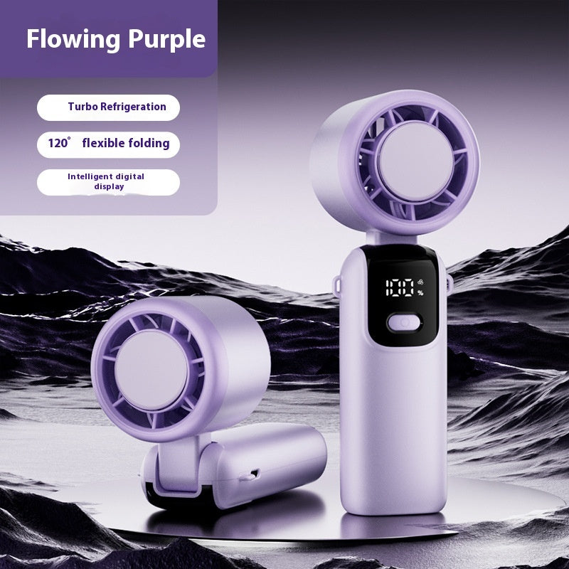 Stay Cool Anywhere High-Speed USB Fan with Display