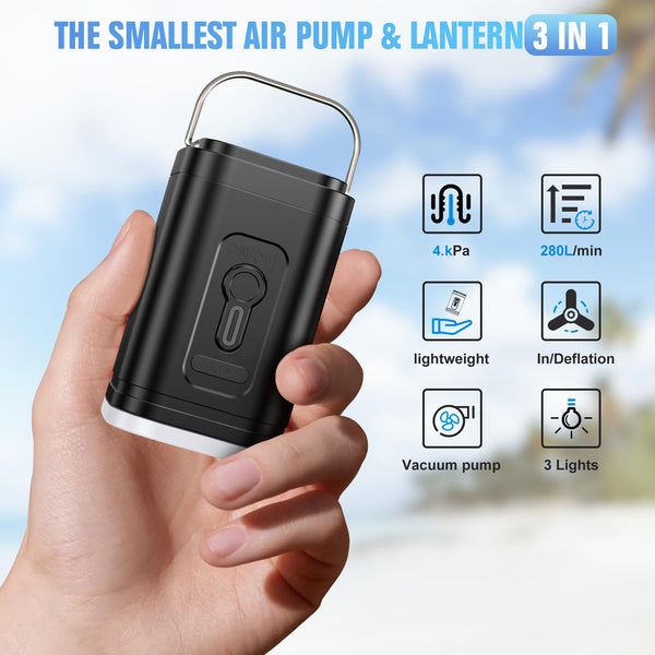 Portable Electric Air Pump with Lithium Battery