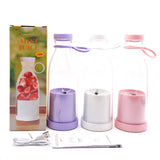 Electric USB Bottle Juicer 6-Leaf Cutter Household Cup