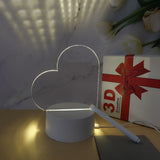 USB-Powered Acrylic LED Writing Board Night Light