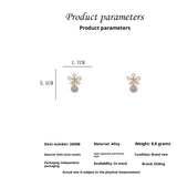 Silver Pearl Flower Earrings – Sweet Fashion