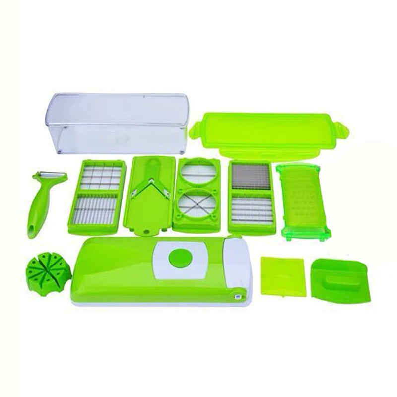 Multi-function Vegetable Cutter 12 Pieces Kitchen Gadget