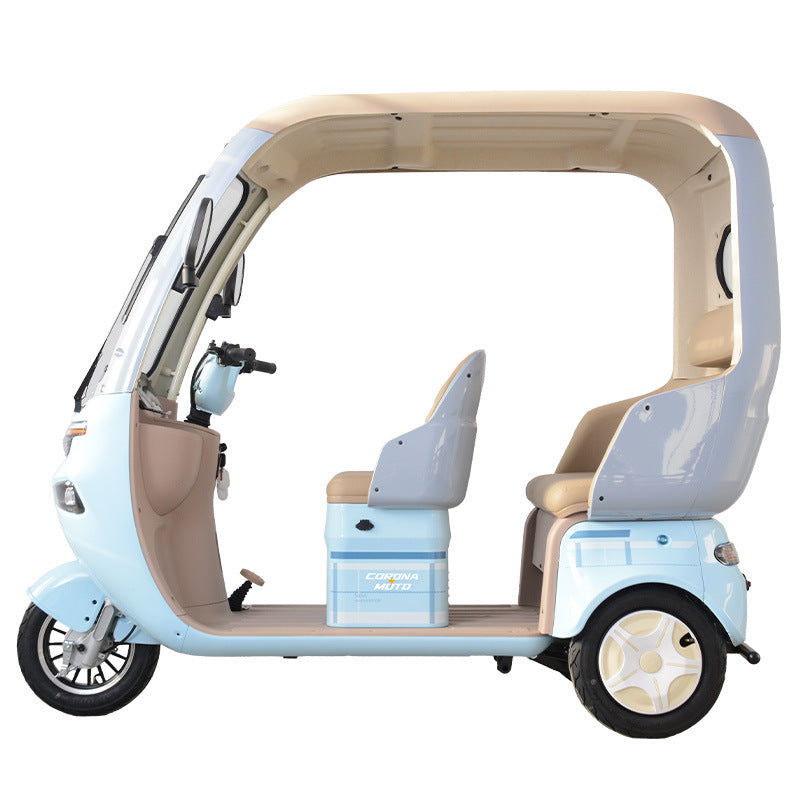 Factory Direct Sales With Shed Electric Tricycle Integrated Box Car Export Foreign Trade Electric Tricycle Processing 48V60V72V