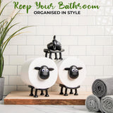 Sheep Toilet Roll Holder Funny Sheep Toilet Paper Holder Home Creative Roll Paper Holder