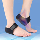 Gel Heel Cover Adjustable Heel Cover Soft Breathable Heel Pad Velcro Heel Cover