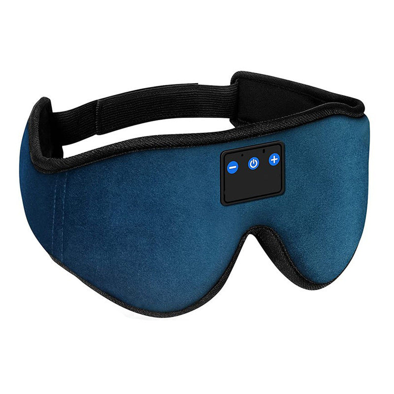 Bluetooth 5.2 Sleep Goggles 3d Three-dimensional Breathable Shading Eye Protection Instrument Students Lunch Break Music Goggles Headphones