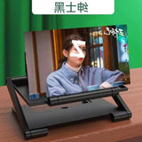 4 Blu-ray HD Horizontal And Vertical Mobile Phone Amplifier Screen Large Screen Ultra-clear Projection Eye Protection 3 Mirror Display 6 Screen Silk Flower