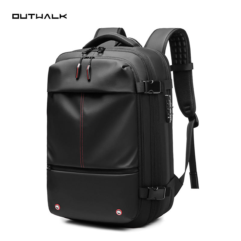 Travel Vacuum Backpack Men&#039;s Business Multifunctional Computer Bag Vacuum Compression Bag Large Capacity Backpack TPU