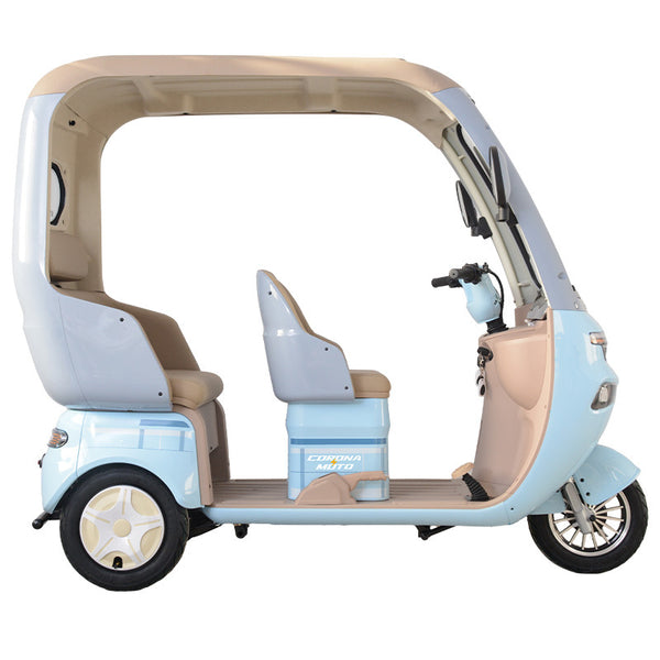 Factory Direct Sales With Shed Electric Tricycle Integrated Box Car Export Foreign Trade Electric Tricycle Processing 48V60V72V