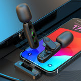 Cross-border Private Model New J3 One-to-two Wireless Collar Clip Microphone Live Radio Noise Reduction Wireless Microphone Microphone