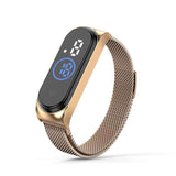 Steel Band Watch/waterproof Electronic Watch LED Couple Fashion Electronic Watch Gift Watch/alloy Watch