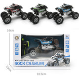 1:28 Four-Way Wireless Electric Remote Control Off-Road Vehicle Climbing Remote Control Vehicle Four-Axis Light Shock Absorber Toy Car Cross-Border