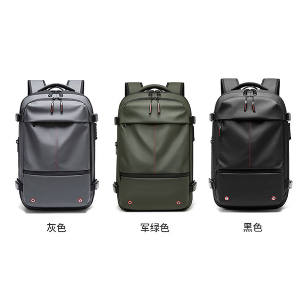 Travel Vacuum Backpack Men&#039;s Business Multifunctional Computer Bag Vacuum Compression Bag Large Capacity Backpack TPU