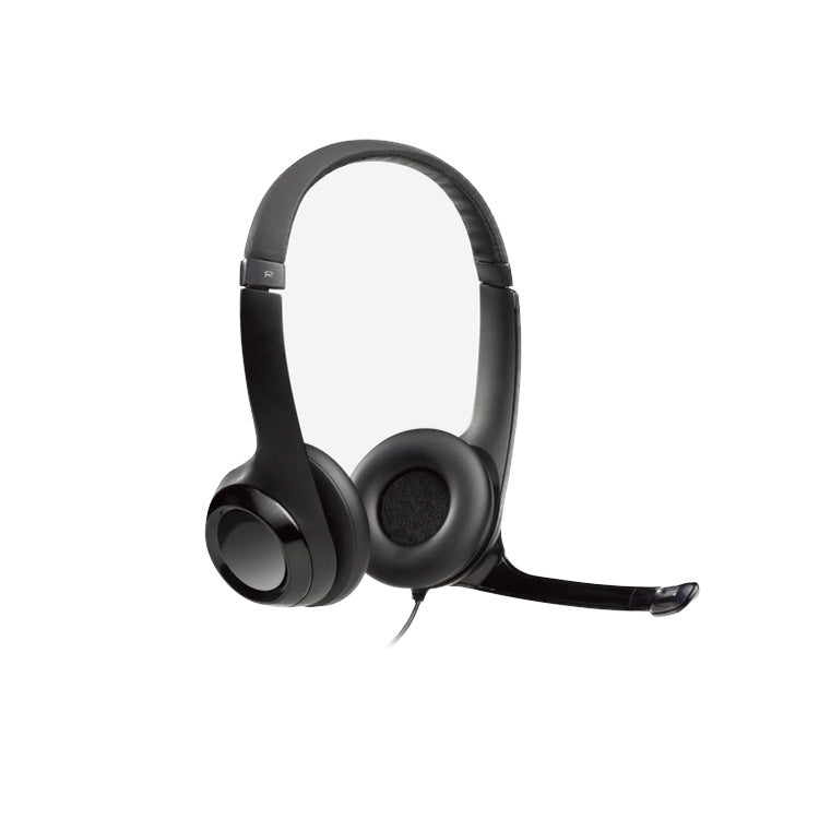 Logitech H390 USB Computer Office Gaming Headset Headset With Microphone