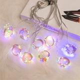 Led Curtain Light String 3*3 M Copper Curtain Light Holiday Christmas Decoration Curtain Light USB Remote Control Curtain Light