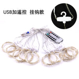 Led Curtain Light String 3*3 M Copper Curtain Light Holiday Christmas Decoration Curtain Light USB Remote Control Curtain Light