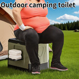Portable Foldable Outdoor Camping Toilet Box