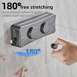 5.1m Retractable Stainless Steel Clothesline Rack