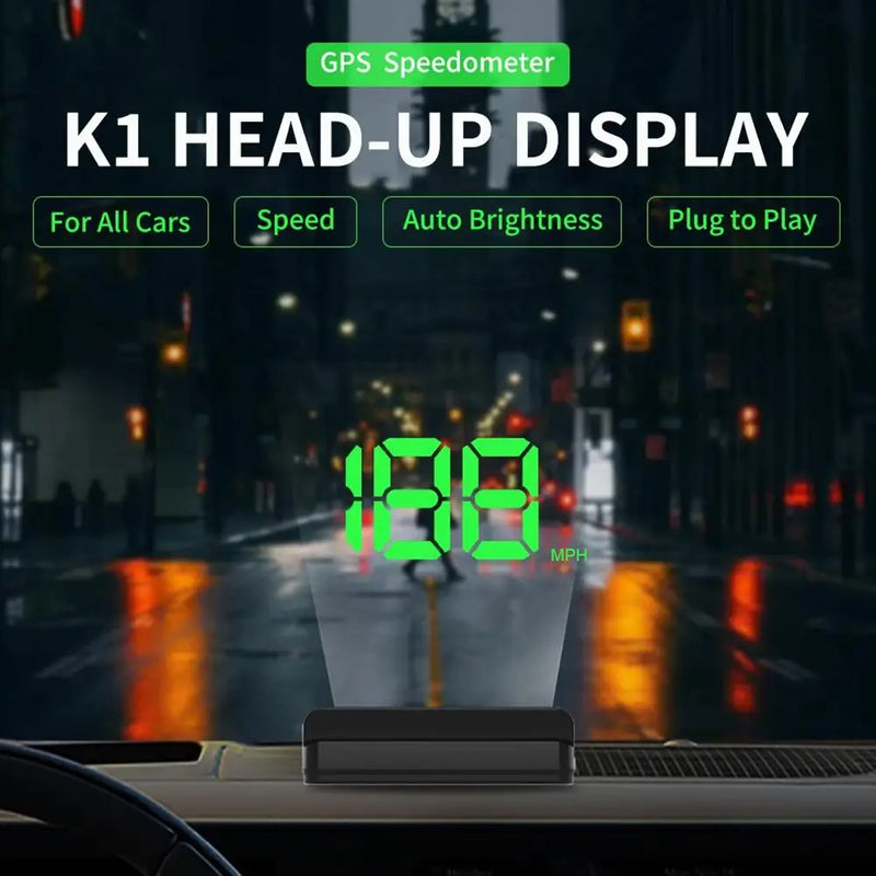 Drive Smart Digital Car HUD Speedometer