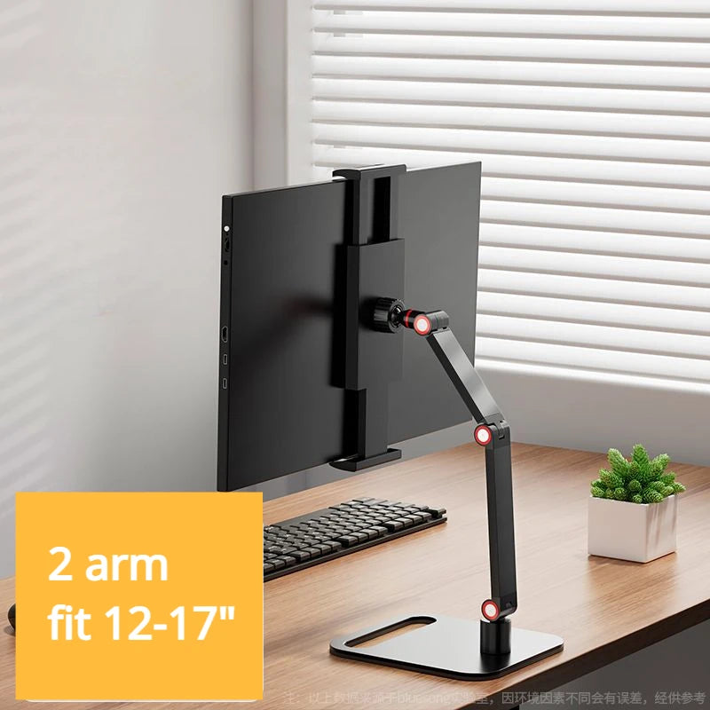 Adjustable Universal Monitor Desk Mount Stand (12–17.3 Inch)