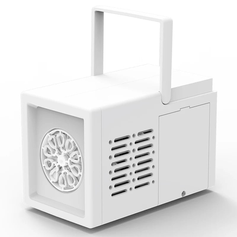 Handheld 10-Hole Bubble Blower Toy – Outdoor Bubble Machine for Kids