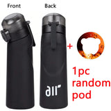 Air Flavored Sports Water Bottle with Flavor Pod
