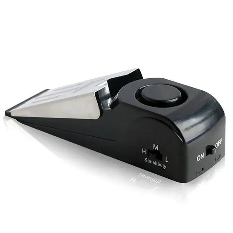 Portable Door Stop Alarm Security Device
