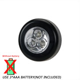 Mini LED Night Light Battery Powered for Bedroom, Stairs & Closet