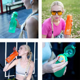 Air Flavored Sports Water Bottle with Flavor Pod