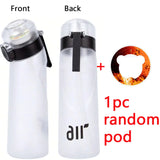 Air Flavored Sports Water Bottle with Flavor Pod