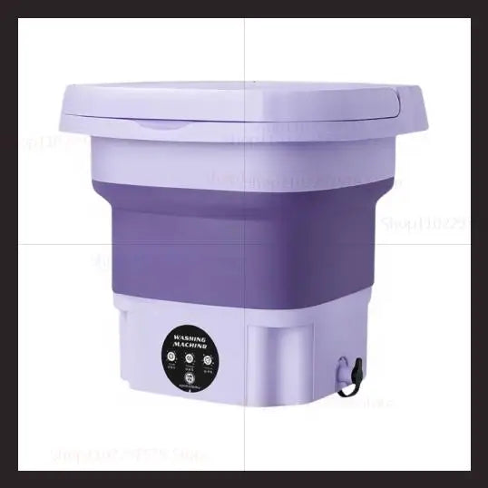 8L Portable Foldable Mini Washing Machine