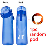 Air Flavored Sports Water Bottle with Flavor Pod