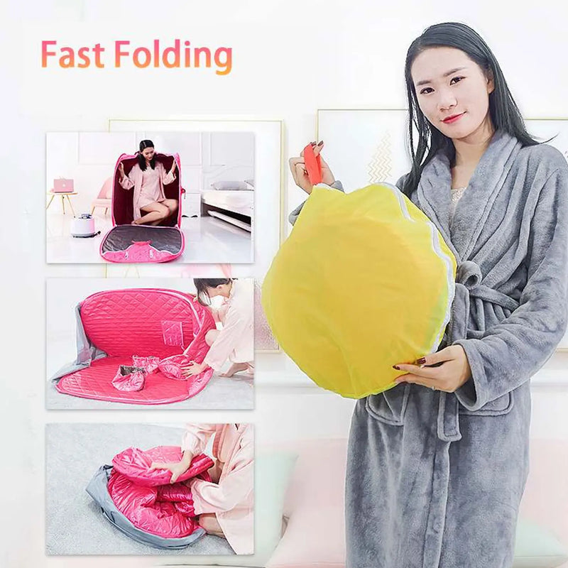 Portable Folding Steam Sauna Tent for 1–2 Persons