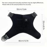 Heated Shoulder Brace Massage Support Strap