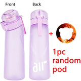 Air Flavored Sports Water Bottle with Flavor Pod
