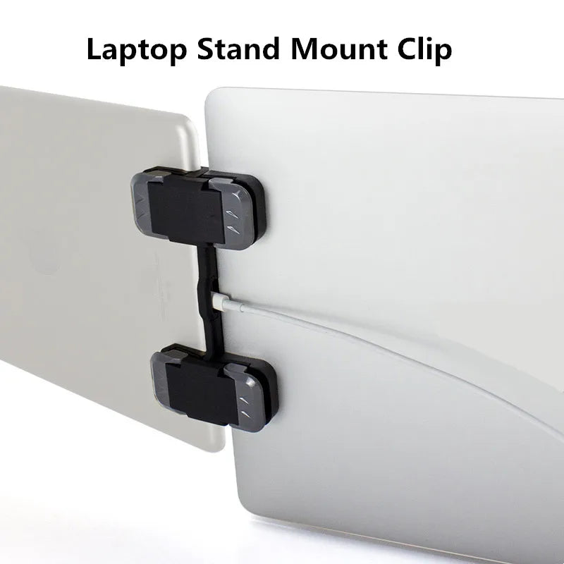 Laptop Side Mount Clip – Dual Screen Holder