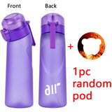 Air Flavored Sports Water Bottle with Flavor Pod