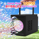 Handheld 10-Hole Bubble Blower Toy – Outdoor Bubble Machine for Kids